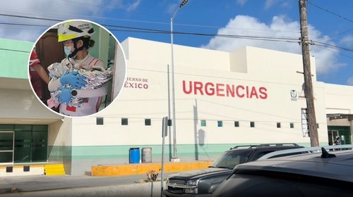 Paramédicos de Cruz Roja atienden parto en domicilio en Matamoros