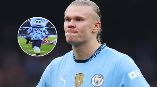 Erling Haaland es acusado de agredir a mascota de Manchester City