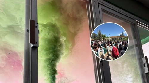 Evacúan a 654 personas en CBTa 21 en simulacro de emergencia