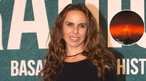 Kate del Castillo se solidariza con afectados por incendios en LA