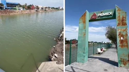 Exceso de agua en el canal Anzaldúas ponen en riesgo a Reynosa