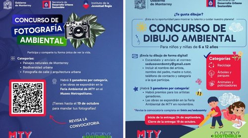 Impulsa Monterrey conciencia ambiental con concursos creativos