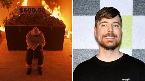 MrBeast defiende polémico video con acrobacias de fuego