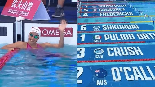 Celia Pulido pasa a la final de Copa del Mundo en Natación 2025