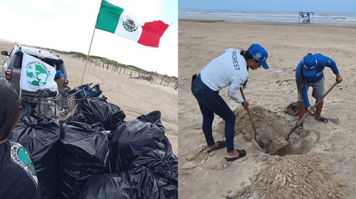 Extraen una tonelada de basura espacial de SpaceX en zona costera
