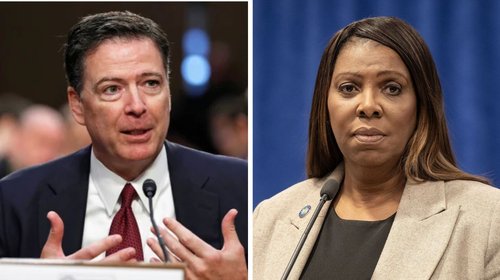 Juez de EUA anula cargos contra Comey y Letitia James