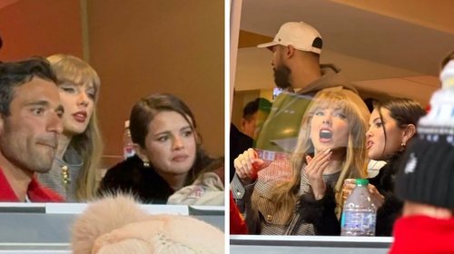 Taylor Swift y Selena Gomez brillan en juego de los Chiefs
