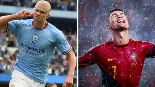 Haaland supera a Cristiano Ronaldo en goles de la Premier