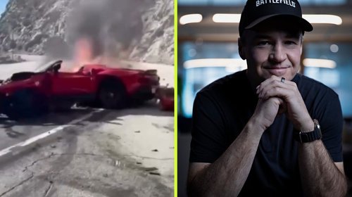 Circula supuesto video del accidente donde murió Vince Zampella