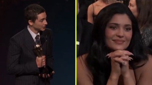 Chalamet gana en los Critics Choice y dedica premio a Kylie