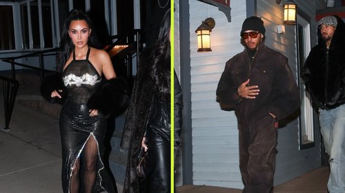 Kim Kardashian y Lewis Hamilton desatan rumores de romance