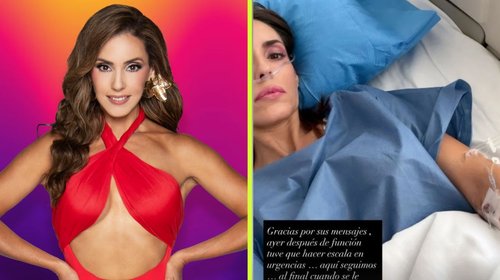 Hospitalizan de emergencia a Mar Contreras tras función teatral