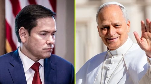 Papa recibirá a Marco Rubio en el Vaticano tras choque con Trump