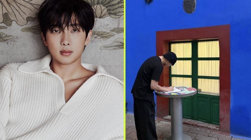 RM de BTS visita la Casa Azul y honra legado de Frida Kahlo