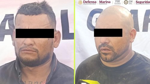 Capturan a dos sospechosos por ataque a federales en Matamoros