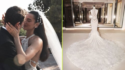 Dua Lipa presume el vestido de novia que hizo historia en Chanel
