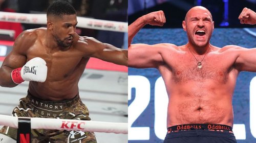 Tyson Fury y Anthony Joshua preparan pelea para noviembre