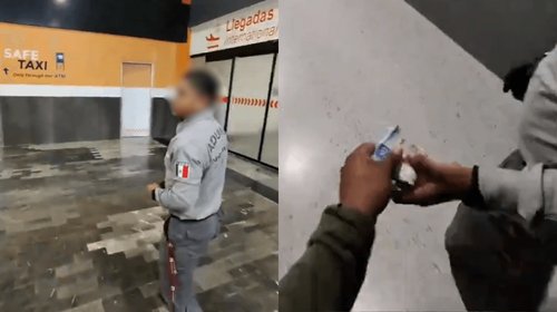 Difunden presunta extorsión en Aeropuerto de Monterrey