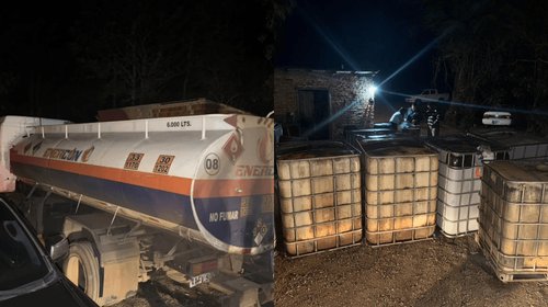 Decomisan 29,000 litros de combustible en Paraguay