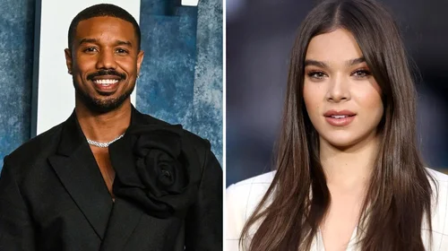 Llegan Hailee Steinfeld y Michael B. Jordan a México