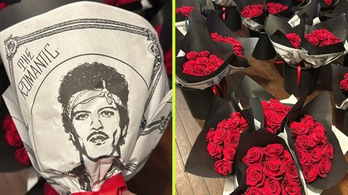 Bruno Mars regala rosas en San Valentín para promocionar álbum