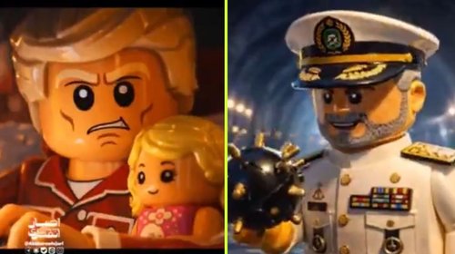 Lego iraní desafía ultimátum de Trump en un video viral