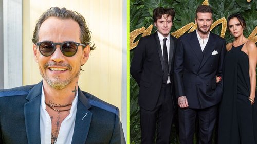 Marc Anthony rompe silencio y habla sobre los Beckham