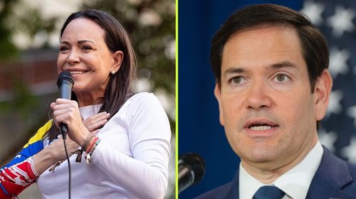Machado se reunirá con Marco Rubio en Washington