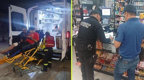 Empleado resulta herido tras riña en tienda de Tamaulipas