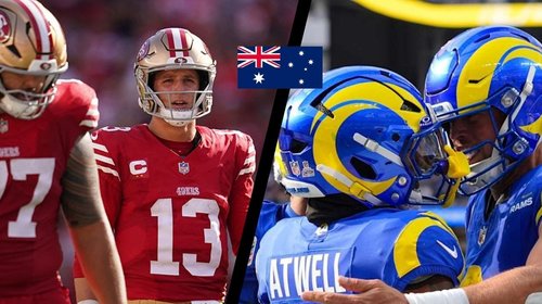 49ers y Rams se enfrentarán en Australia la próxima temporada