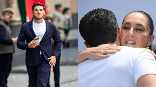García celebra década en la política; acude a evento de Sheinbaum