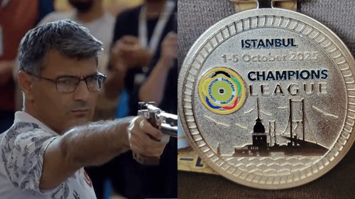 Olímpico Yusuf Dikeç consigue oro en liga europea de tiro 