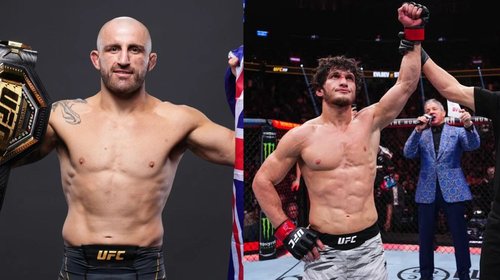 Alexander Volkanovski vs Movsar Evloev estelarizarían UFC 333