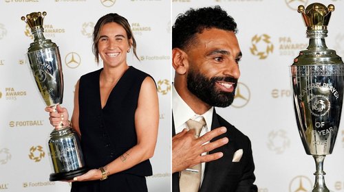 Nombran a Salah y Caldentey jugadores del año en Inglaterra