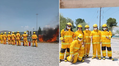Realizan macrosimulacro de incendio en GM Ramos Arizpe