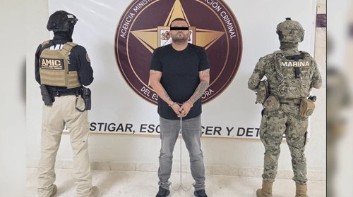 Aprehenden 'El Tomate', presunto generador de violencia en Sonora