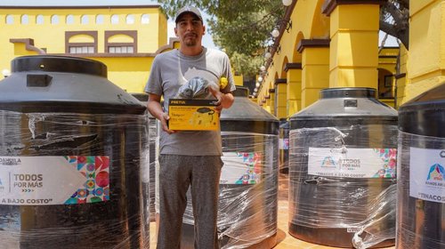 Ramos Arizpe ofrece tinacos y bomba por 2 mil 500 pesos