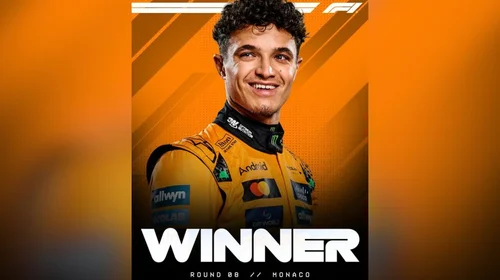 El piloto de McLaren Lando Norris gana en Mónaco