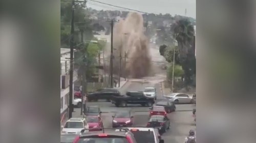 Video: Megafuga deja sin agua a 632 colonias de Tijuana