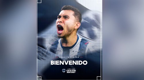 Rayados oficializa la llegada del mediocampista Orbelín Pineda