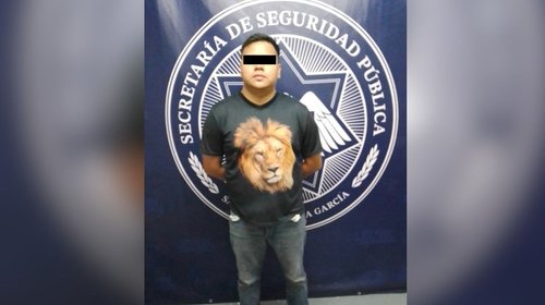Detienen a hombre con presunta droga en San Pedro