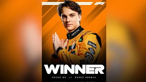 F1: Óscar Piastri de McLaren gana el GP de Arabia Saudí