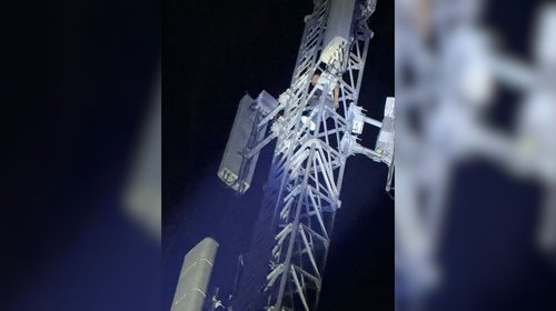 Rescatan a hombre que subió a antena de 60 m en Ramos Arizpe