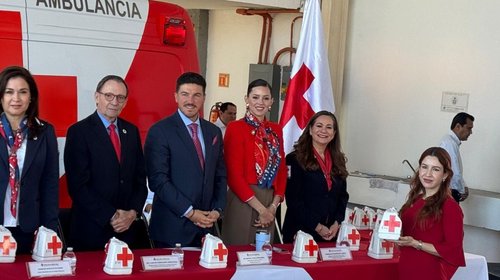 Ponen en marcha colecta estatal 2026 de Cruz Roja en Nuevo León