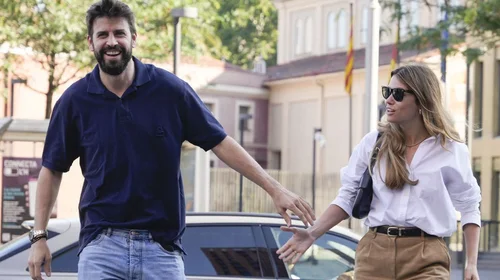 Desmienten rumores de separación de Piqué y Clara Chía
