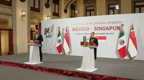Singapur ampliará economía con México; abrirá embajada en 2026