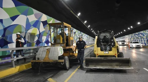 Inician recarpeteo del túnel Loma Larga San Pedro y Monterrey