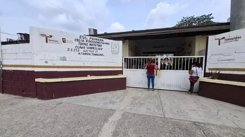 Roban cableado en escuelas de Altamira, dejando a alumnos sin luz