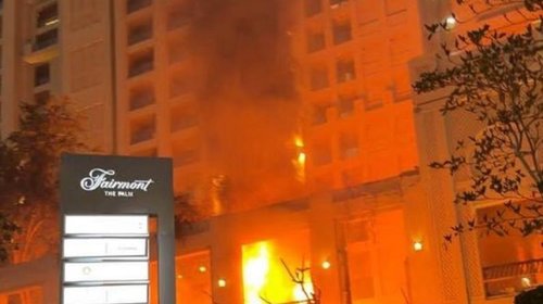 Reportan ataque con drones en complejo turístico en Dubai