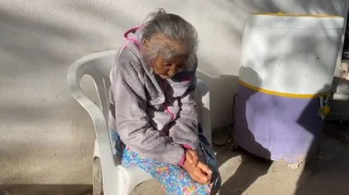 Abuelita en situación vulnerable necesita ayuda en Tamaulipas